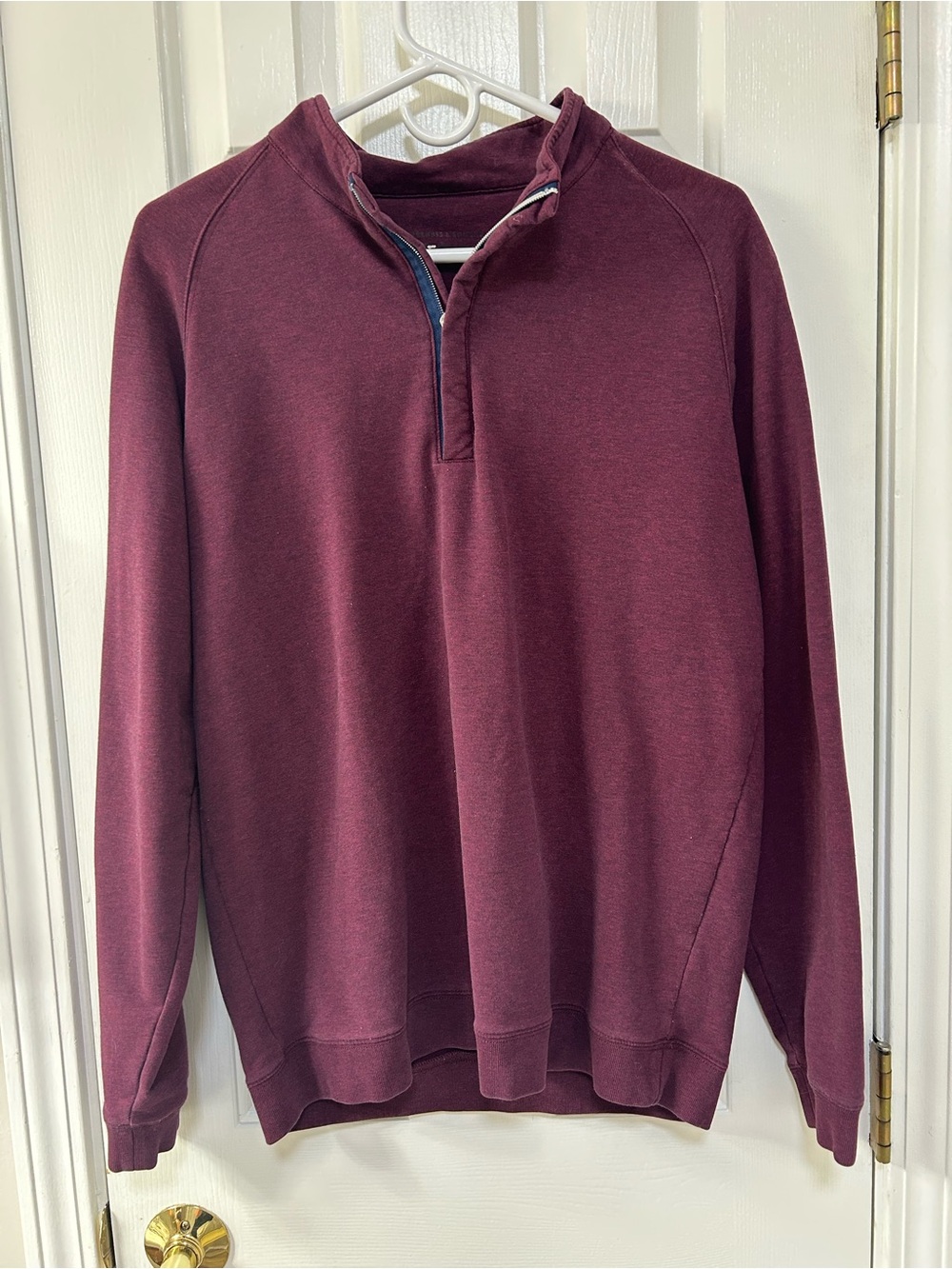 Holderness & Bourne Mens Quarter Zip Pullover - Picture 2 of 12